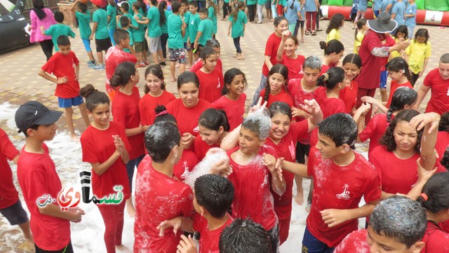 كفرقاسم - فيديو : مدرسة  زين  وفعالية يوم بلا حقيبة 